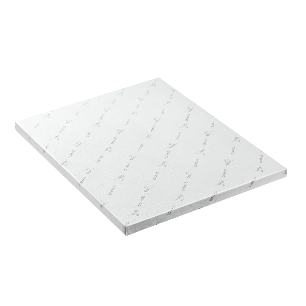 Giselle Bedding Memory Foam Mattress Topper Ventilated Cool Gel 8cm King-Furniture > Mattresses > Mattress Toppers-PEROZ Accessories