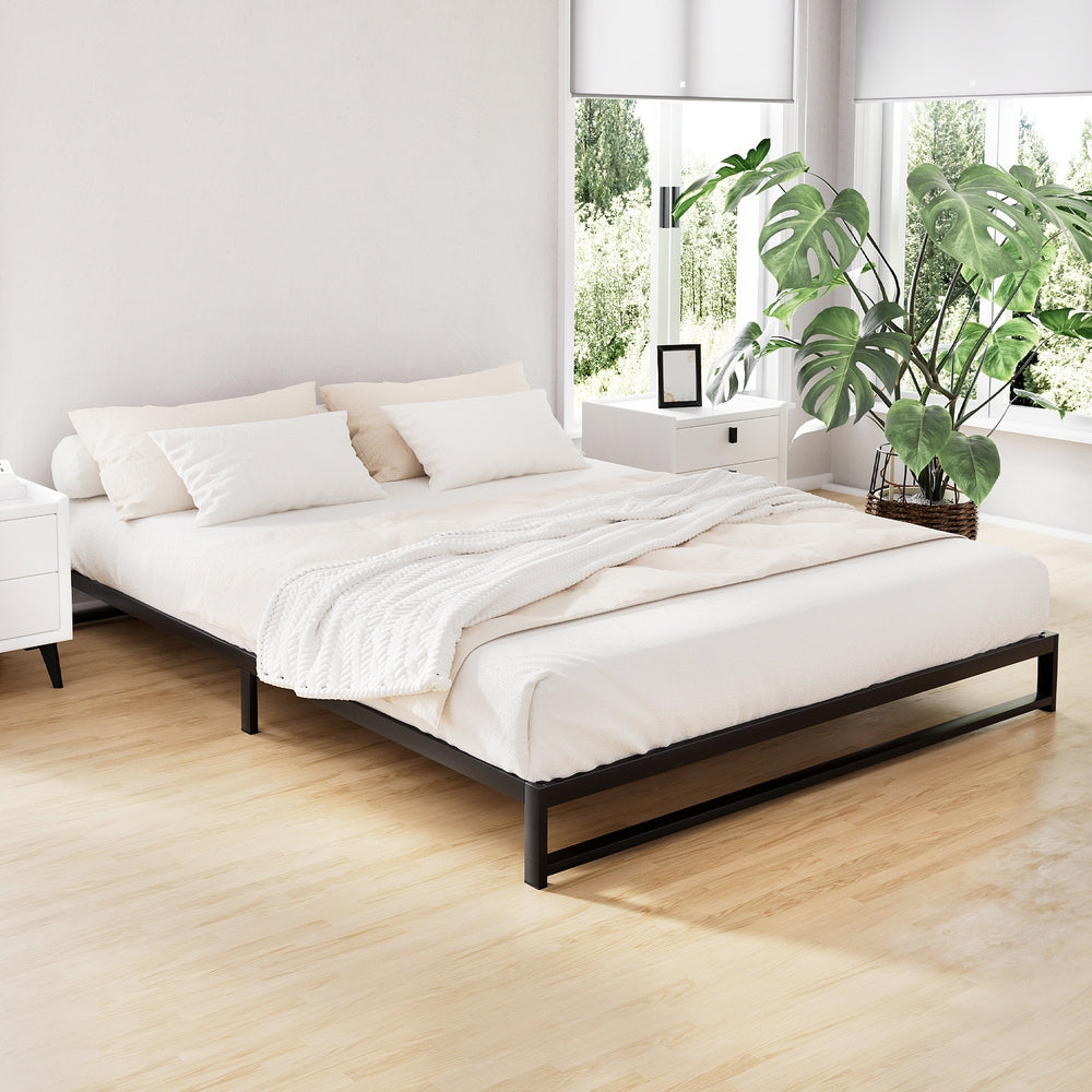 Artiss Bed Frame Double Size Metal BERU-Furniture > Bedroom-PEROZ Accessories