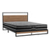 Artiss Metal Bed Frame Double Size Beds Platform with Mattress-Furniture > Bedroom > Beds & Bed Frames-PEROZ Accessories