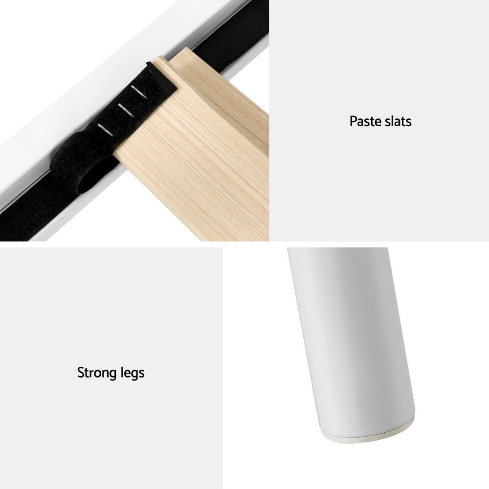 Artiss Bed Frame Single Size Metal Frame GROA-Furniture > Bedroom-PEROZ Accessories