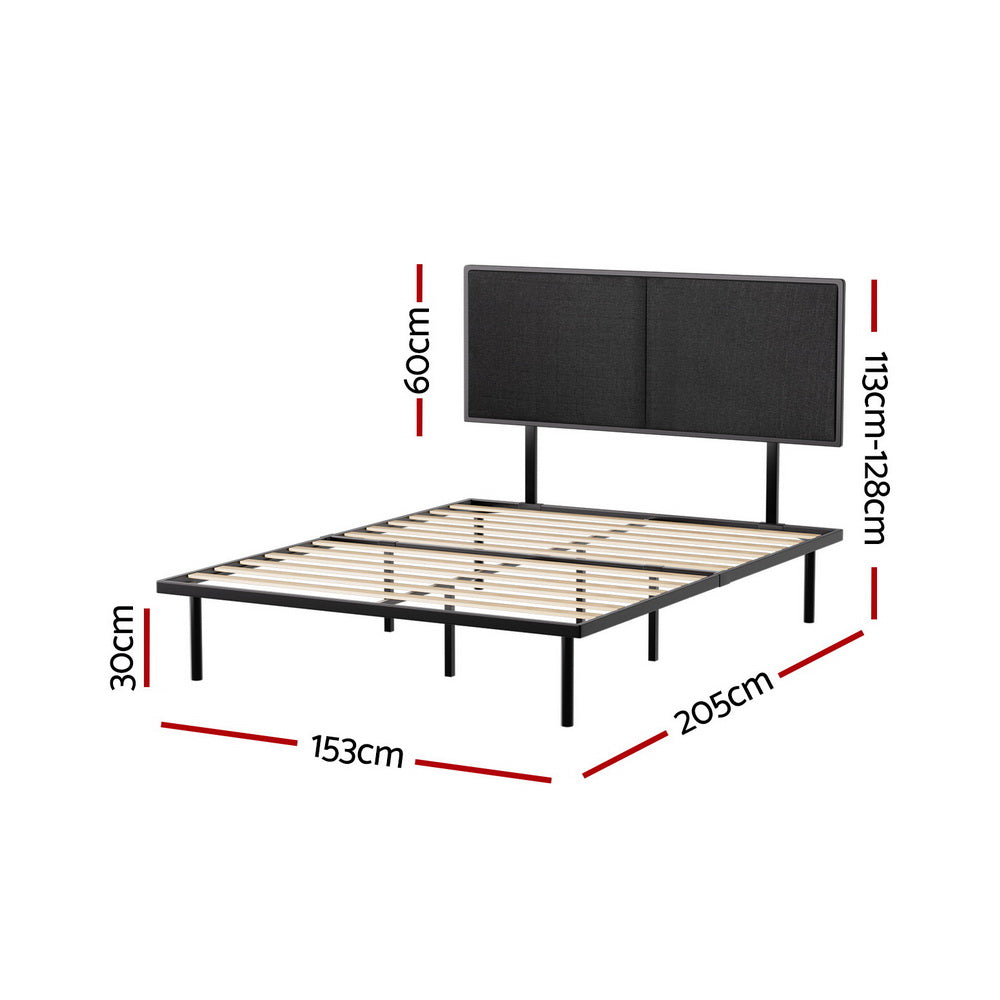 Artiss Bed Frame Queen Size Metal Frame NOE-Furniture > Bedroom-PEROZ Accessories