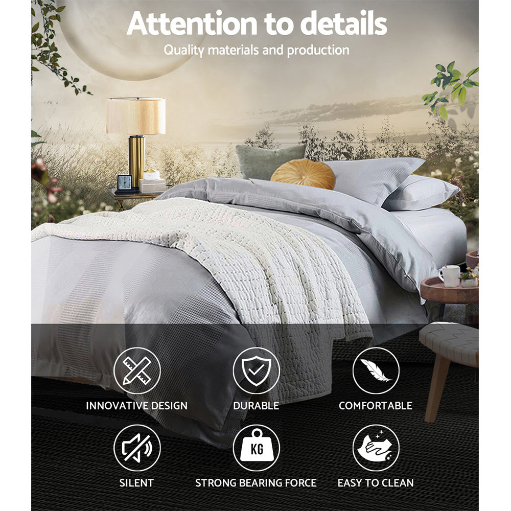 Artiss Bed Frame Metal Frame Bed Base OSLO - King Single-Furniture > Bedroom-PEROZ Accessories