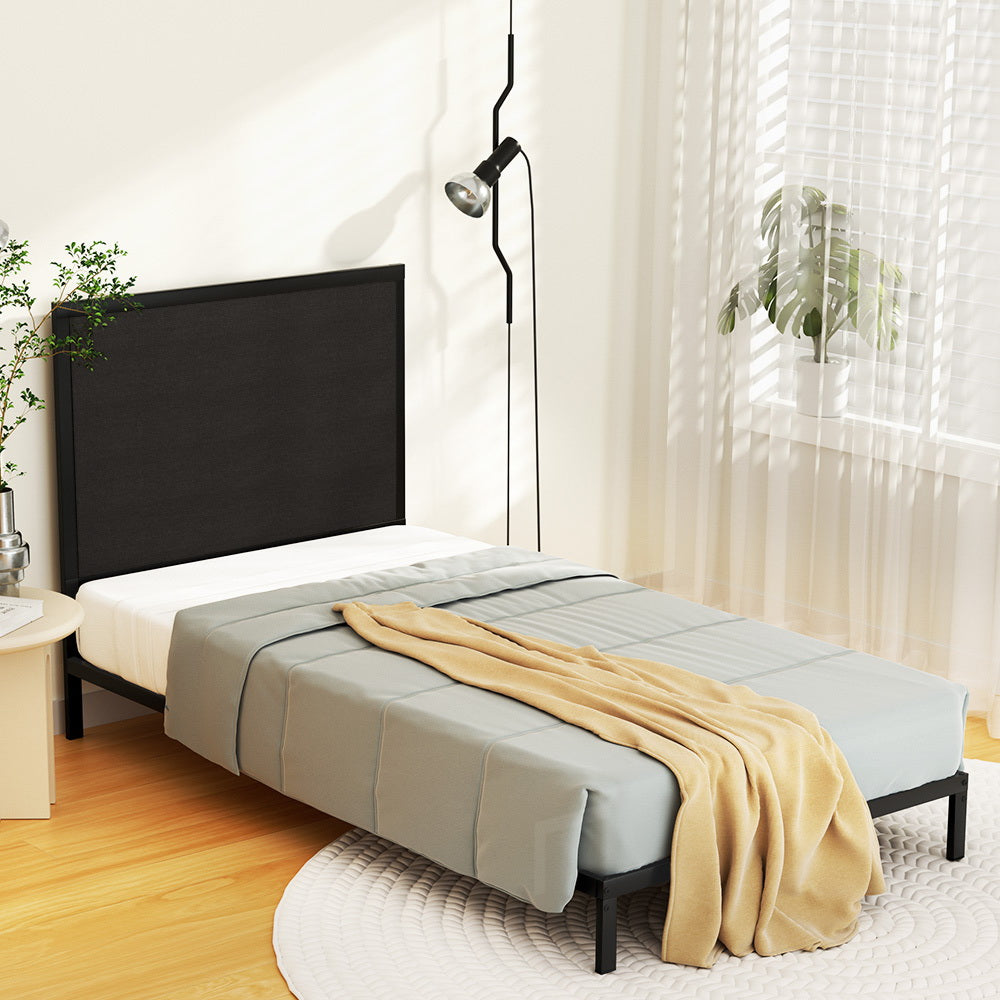 Artiss Bed Frame King Single Size Metal Frame PADA-Furniture > Bedroom-PEROZ Accessories