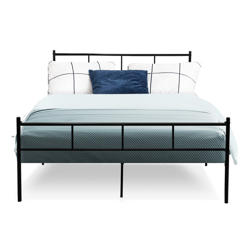 Artiss Bed Frame Double Metal Bed Frames SOL-Bed Frames-PEROZ Accessories