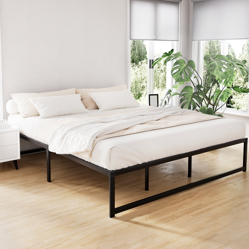 Artiss Bed Frame King Size Metal Frame TINO-Furniture > Bedroom-PEROZ Accessories
