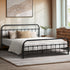 Oikiture Metal Bed Frame Queen Size Bed Base Platform-Metal Bed Frames-PEROZ Accessories