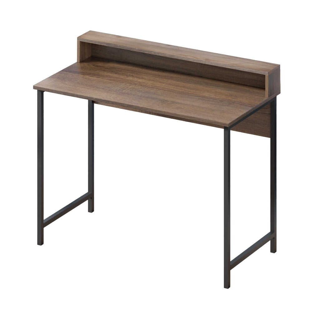 Artiss Computer Desk Shelf Oak 100CM-Office Desks-PEROZ Accessories