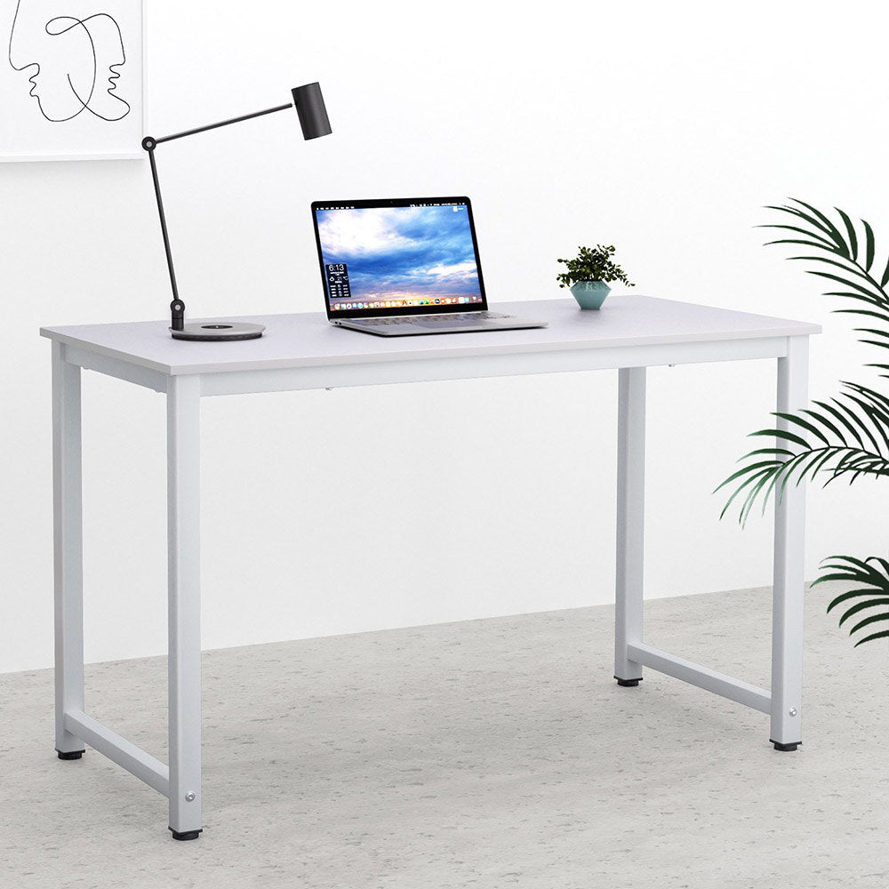Artiss Computer Desk Home Office Study Table White 120CM-Furniture > Office-PEROZ Accessories