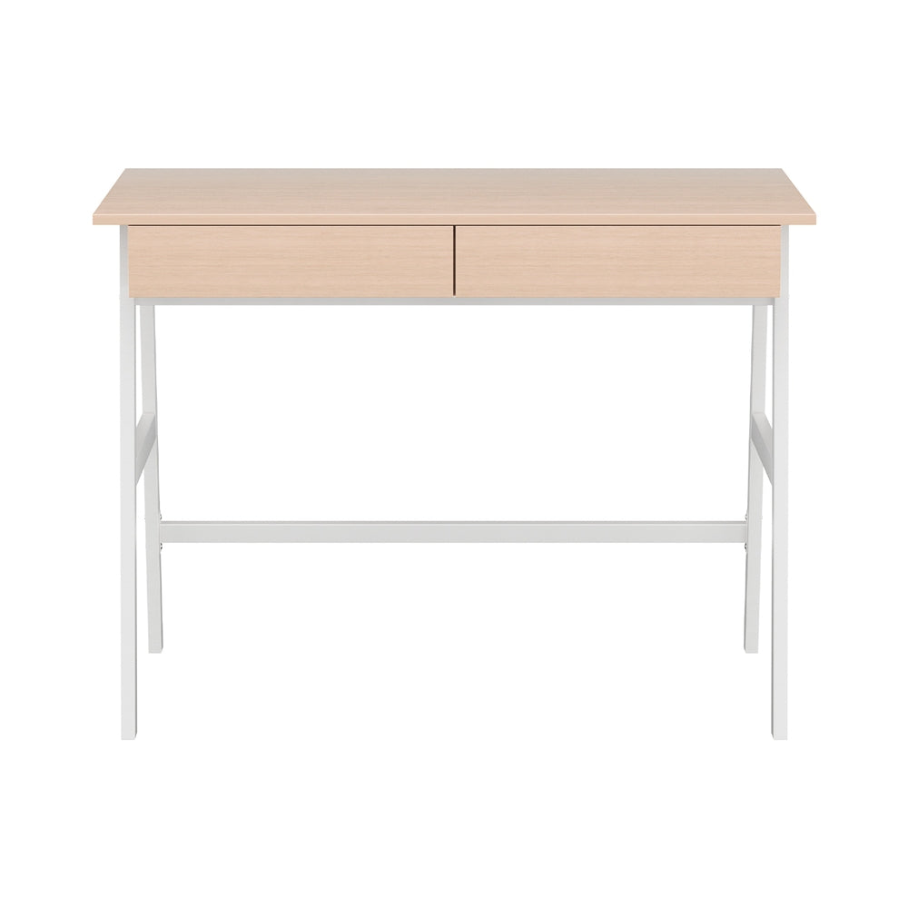 Artiss Computer Desk Drawer Cabinet Oak 100CM-Furniture > Office-PEROZ Accessories
