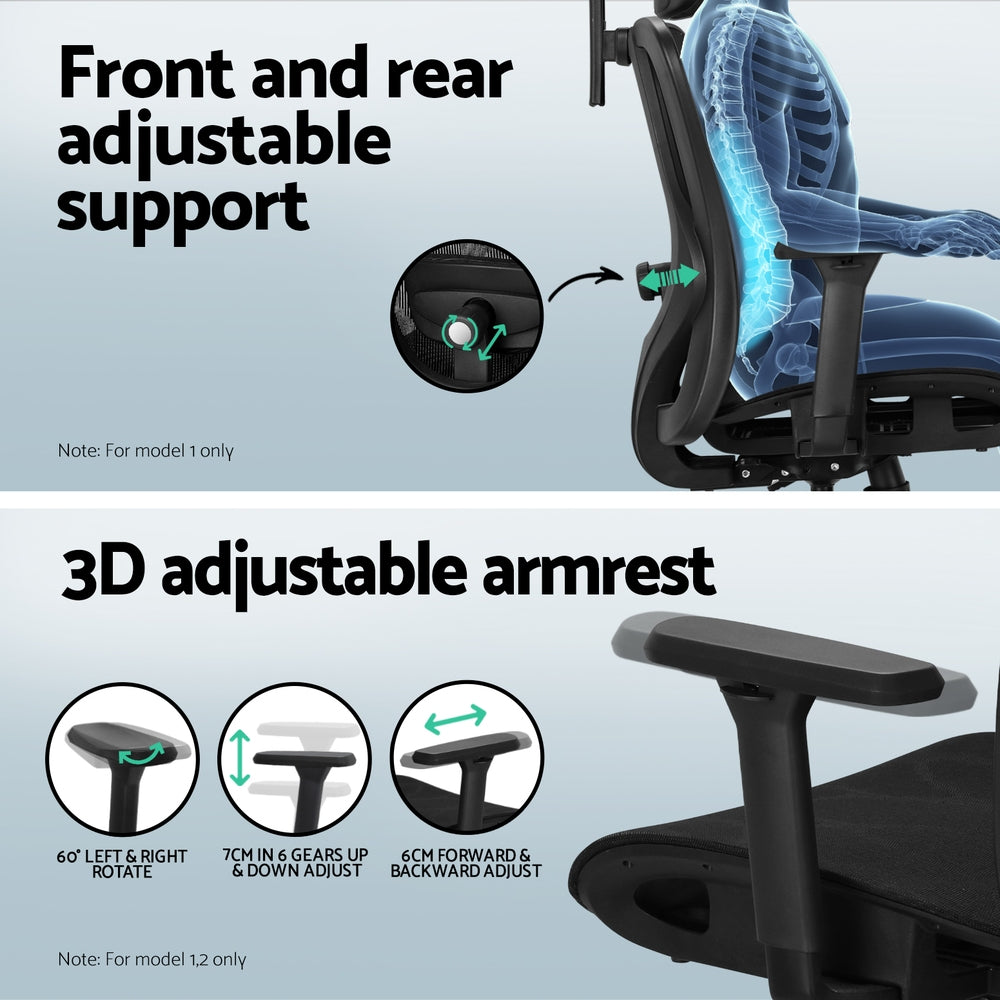 Artiss Computer Desk L-Shape Corner Desks Ergonomic Office Chair Mesh Chairs-Furniture > Office > Desks-PEROZ Accessories