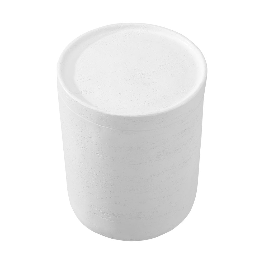 Oikiture Side Table Outdoor Stool Terrazzo Concrete-BedSide Tabless-PEROZ Accessories