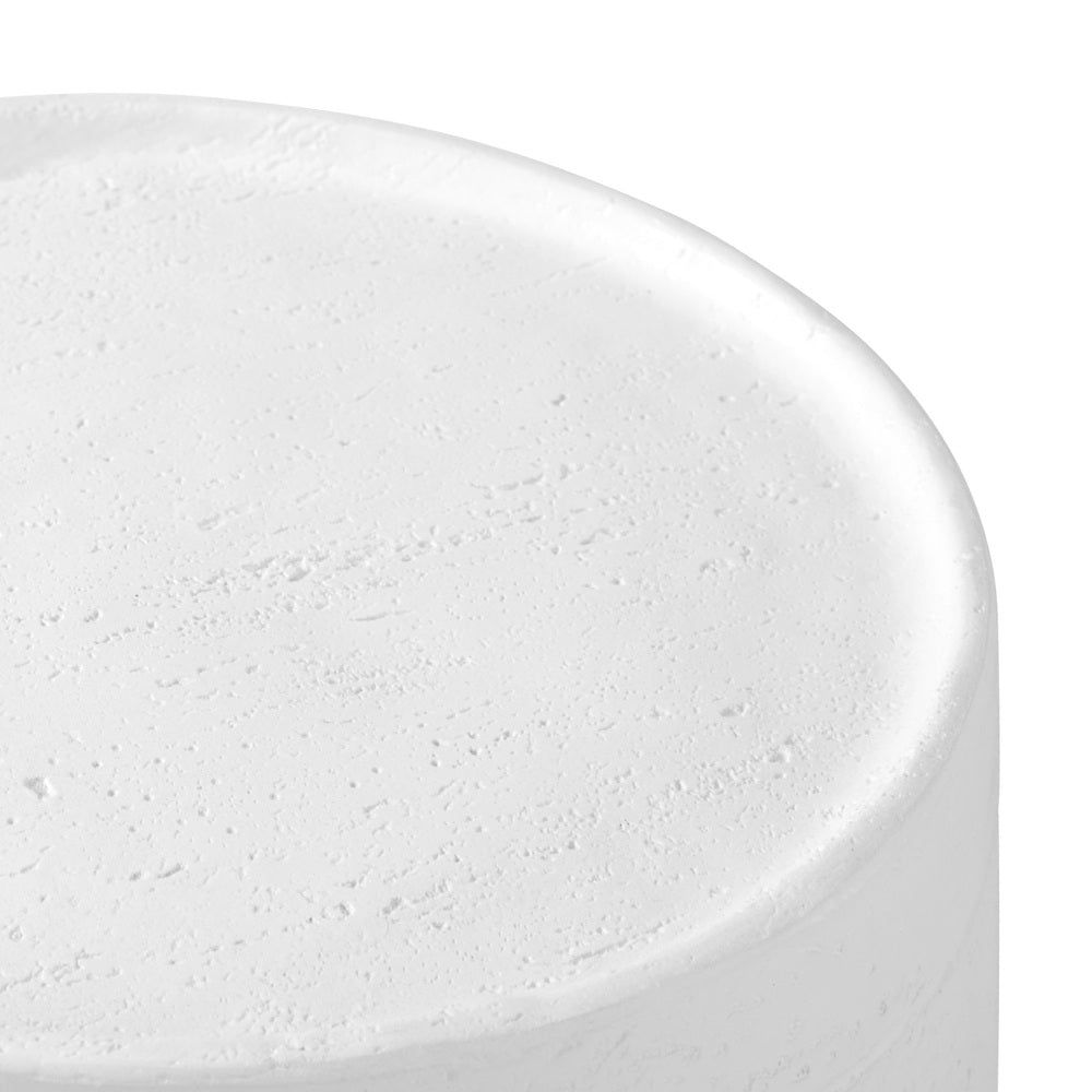 Oikiture Side Table Outdoor Stool Terrazzo Concrete-BedSide Tabless-PEROZ Accessories