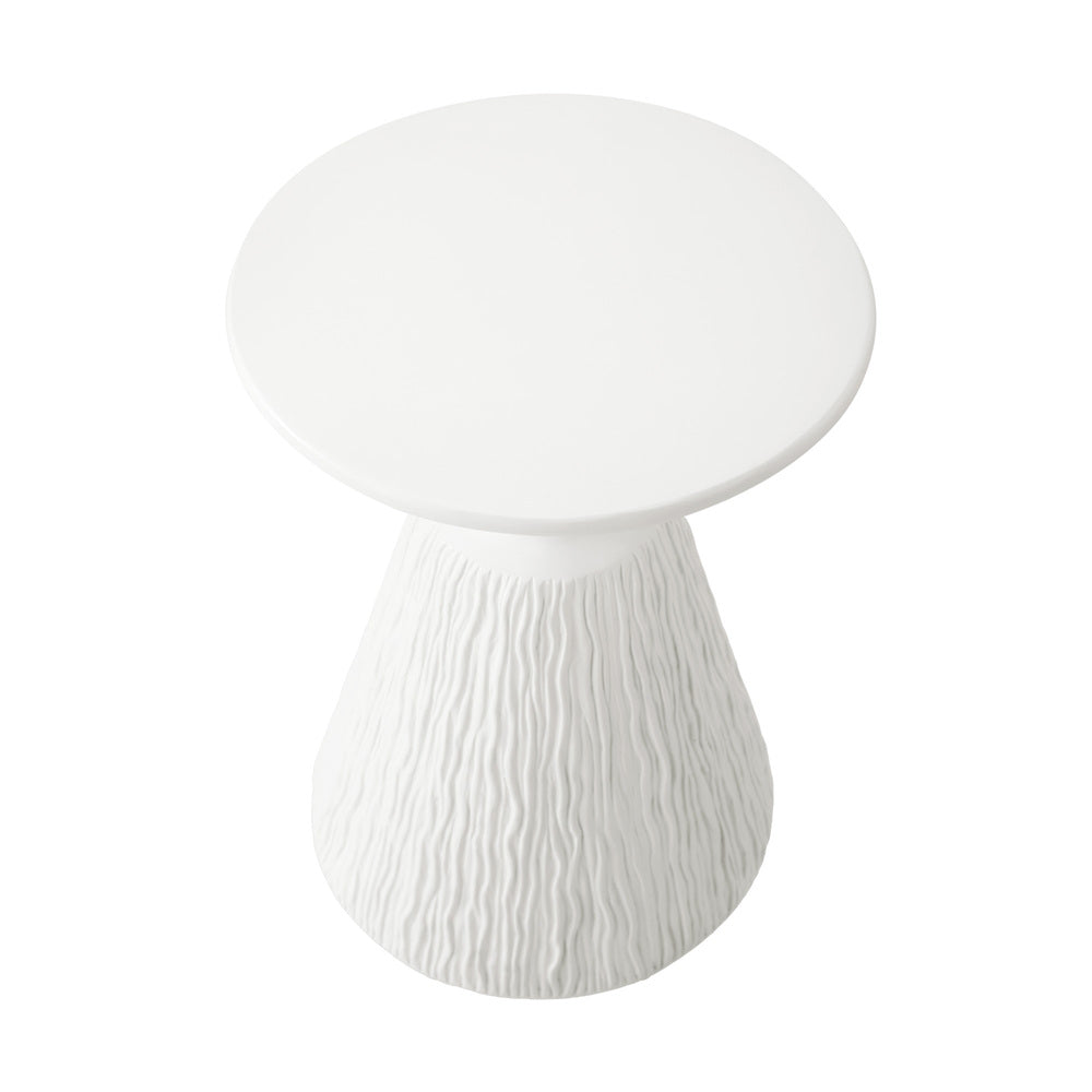 Oikiture Side Table Terrazzo Indoor Outdoor-BedSide Tabless-PEROZ Accessories