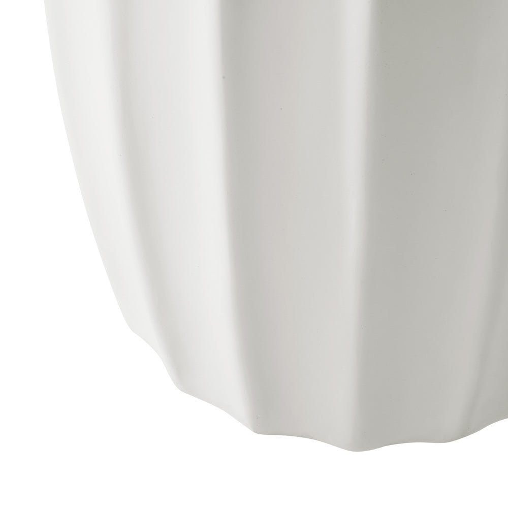 Oikiture Side Table Terrazzo Concrete Outdoor Stand-BedSide Tabless-PEROZ Accessories