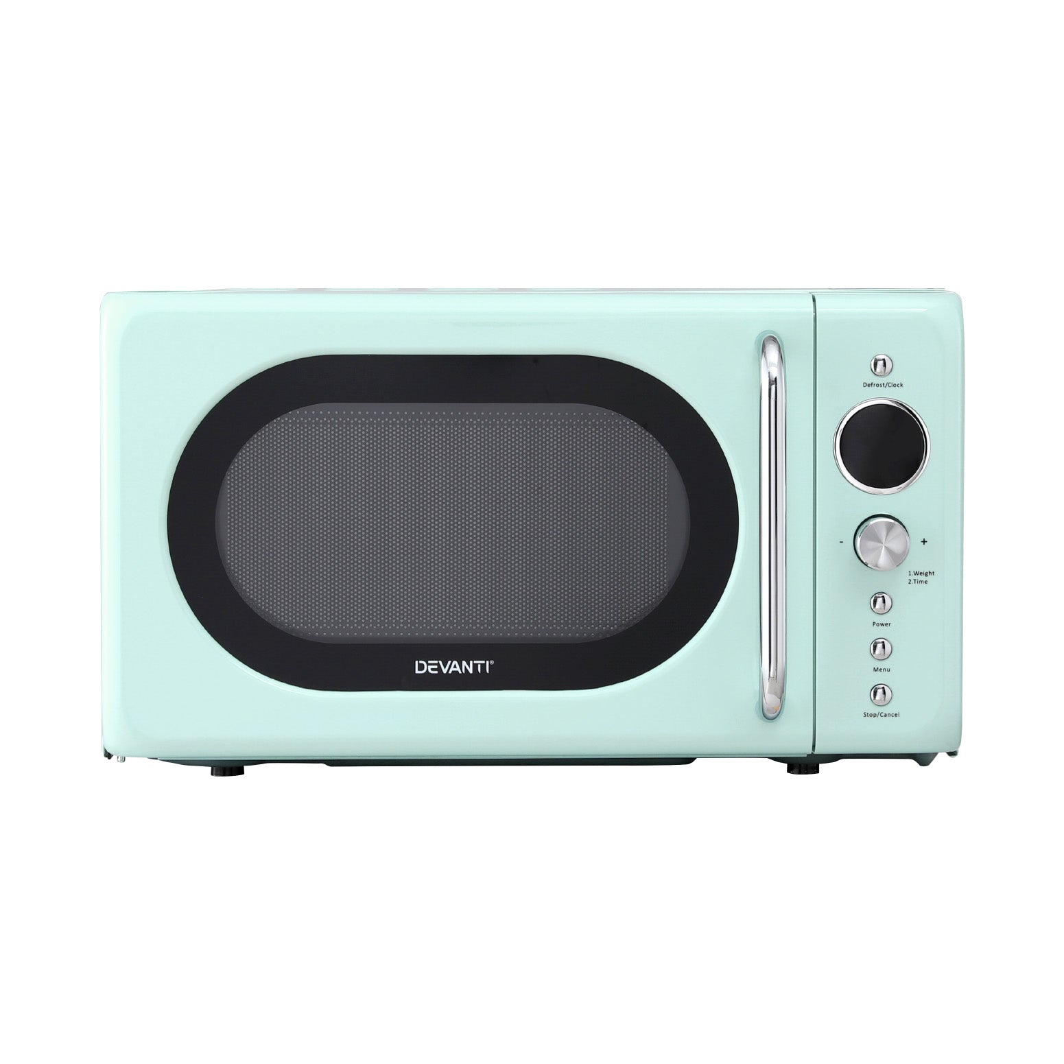 Devanti 20L Microwave Oven 700W Green-Appliances > Kitchen Appliances > Microwave Ovens-PEROZ Accessories