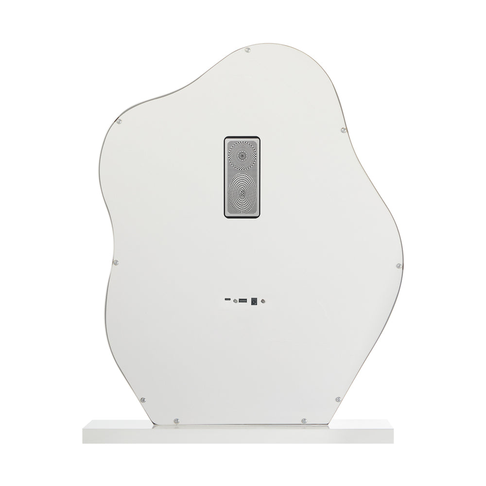 Oikiture Bluetooth Hollywood Makeup Mirror LED 45x58cm-Makeup Mirrors-PEROZ Accessories
