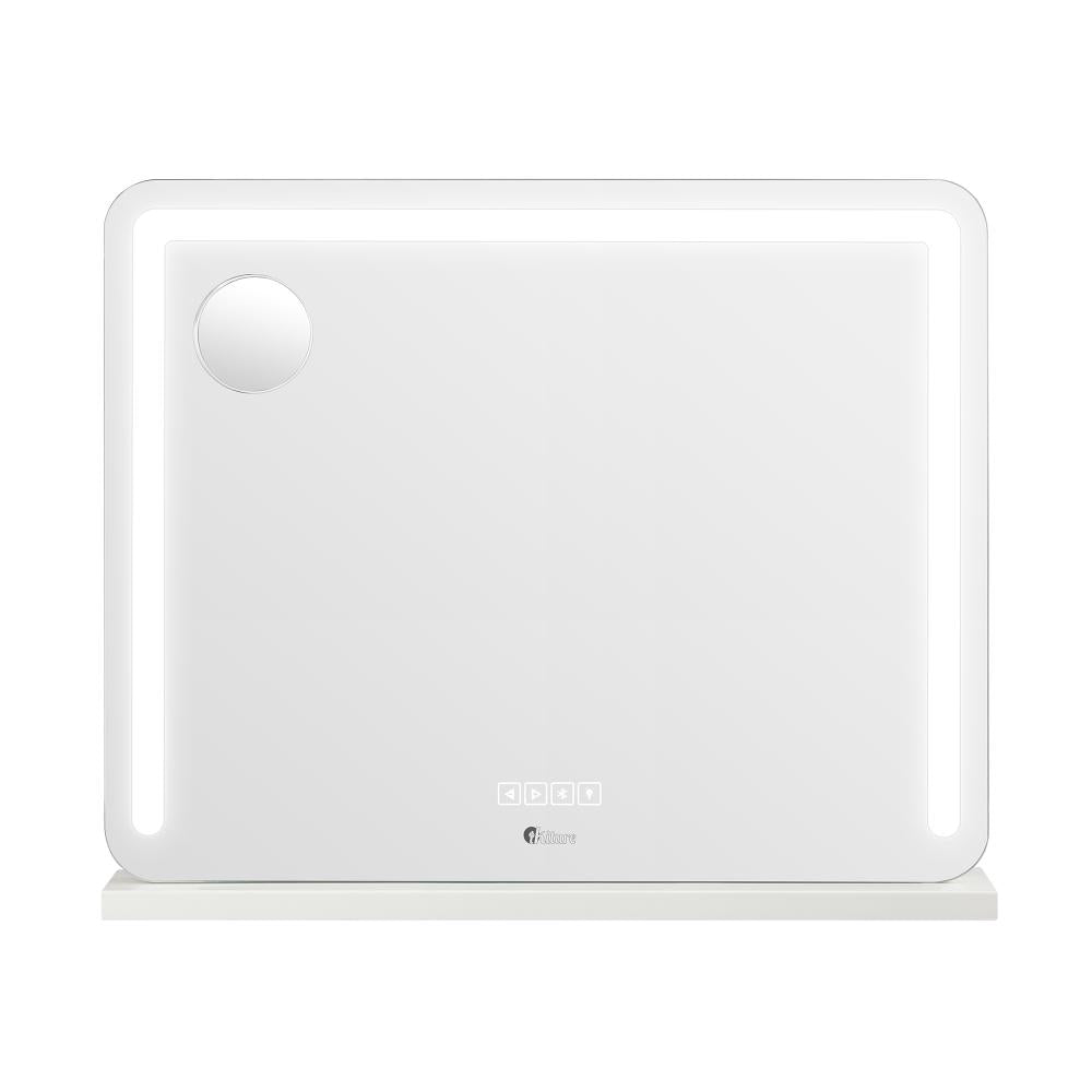 Oikiture Bluetooth Hollywood LED Makeup Mirror 80x62cm-Makeup Mirrors-PEROZ Accessories
