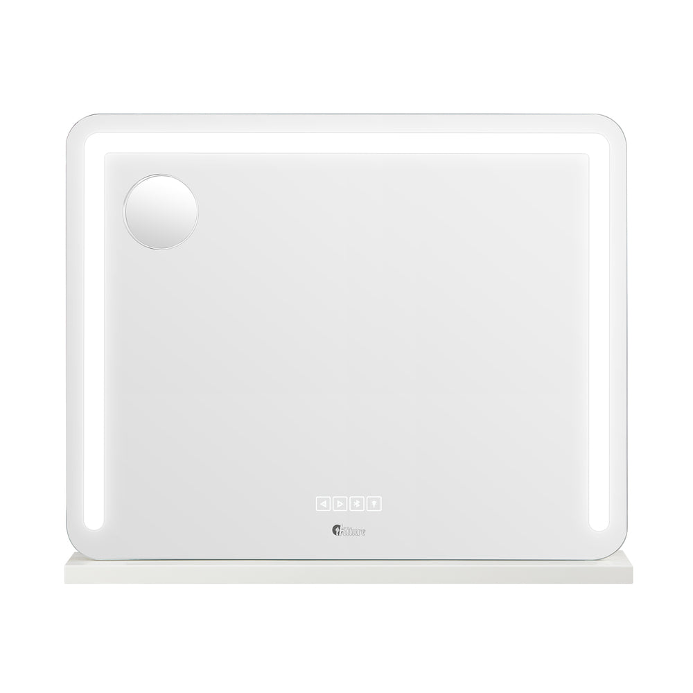 Oikiture Bluetooth Hollywood LED Makeup Mirror 80x62cm-Makeup Mirrors-PEROZ Accessories