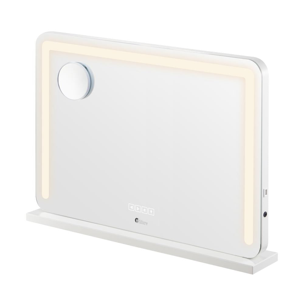 Oikiture Bluetooth Hollywood LED Makeup Mirror 80x62cm-Makeup Mirrors-PEROZ Accessories