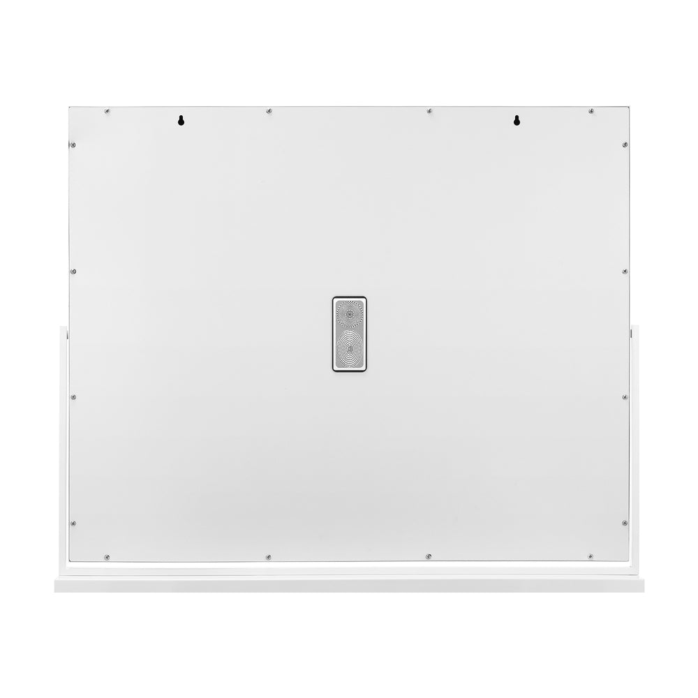 Oikiture Makeup Mirrors LED Bluetooth Rotatable 80x65cm-Makeup Mirrors-PEROZ Accessories