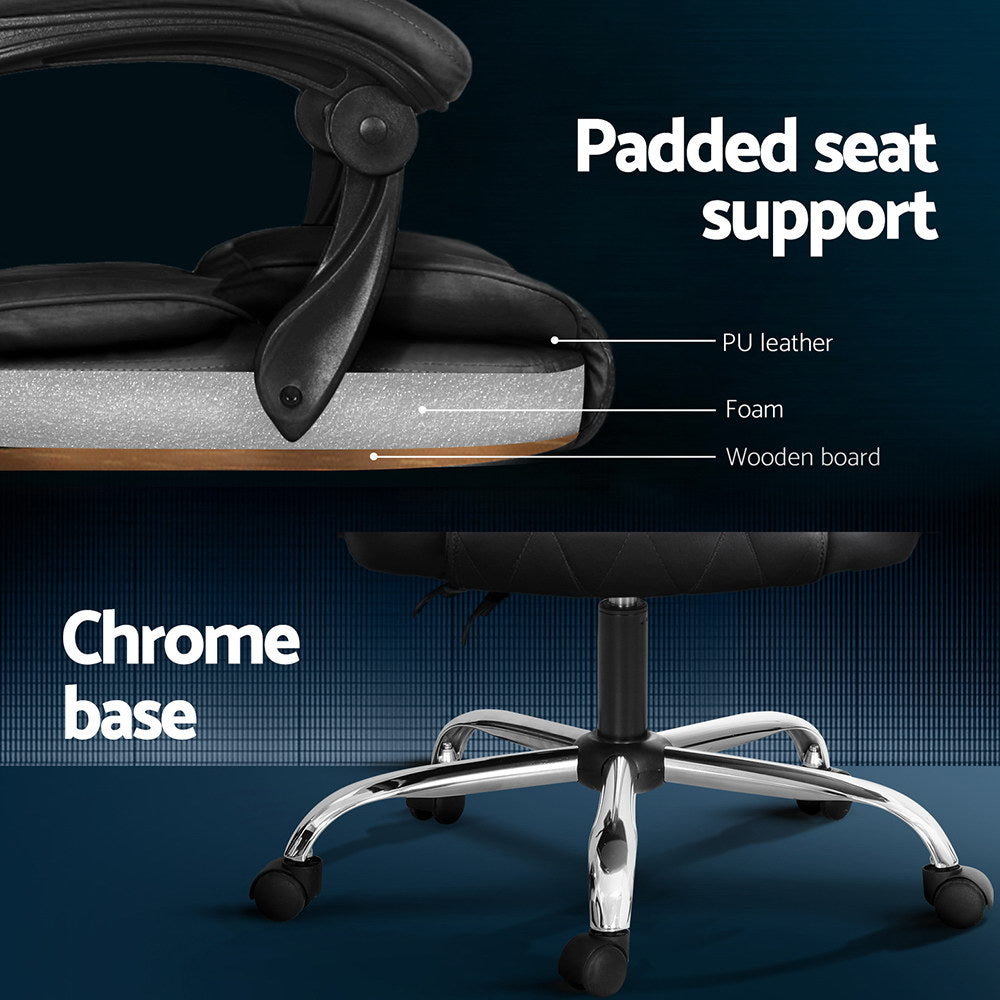 Artiss Massage Office Chair Computer Chairs High Back-Furniture > Bar Stools & Chairs > Massage Chairs-PEROZ Accessories