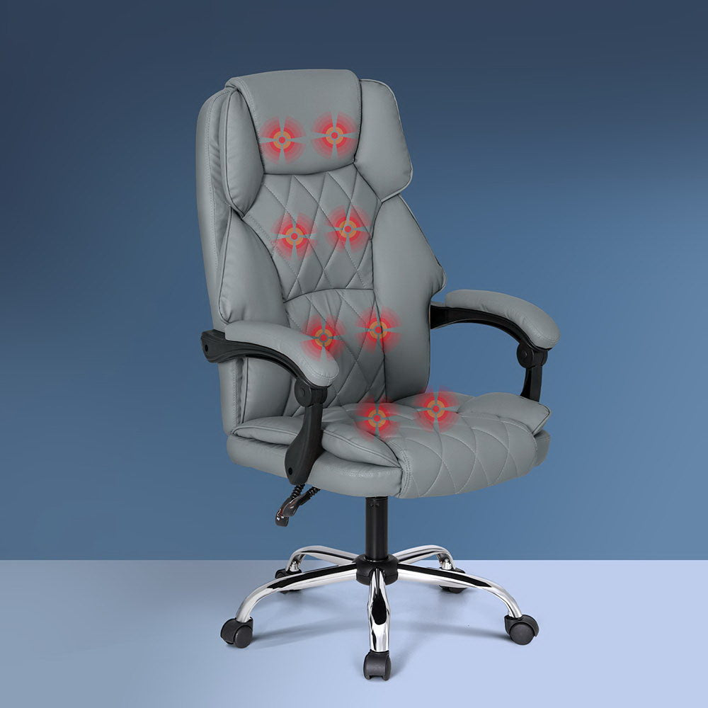 Artiss Massage Office Chair Computer Chairs High Back-Furniture > Bar Stools & Chairs > Massage Chairs-PEROZ Accessories