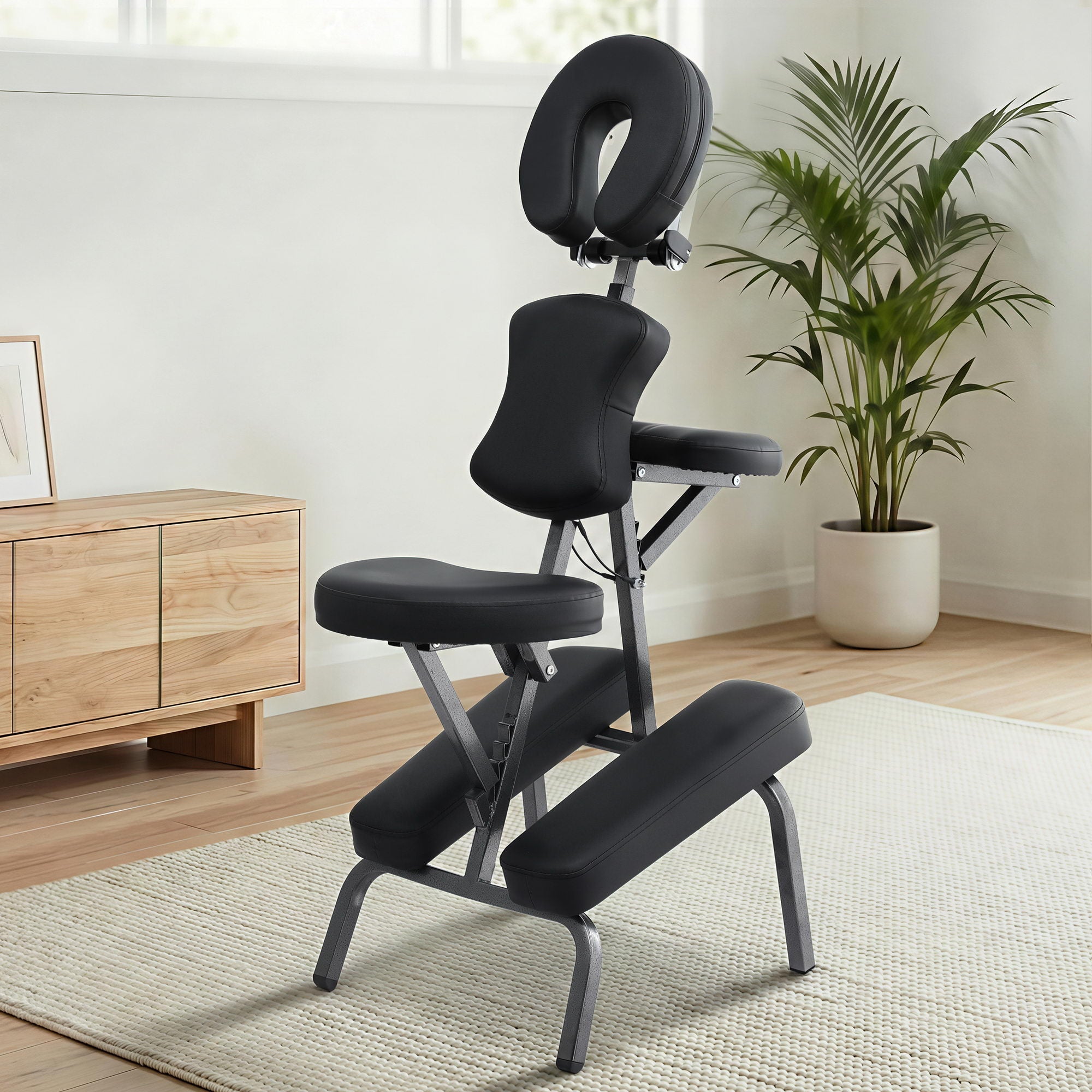 Zenses Portable Massage Chair Lightweight Folding Tattoo Lash Beauty Bed-Furniture > Bar Stools & Chairs > Massage Chairs-PEROZ Accessories
