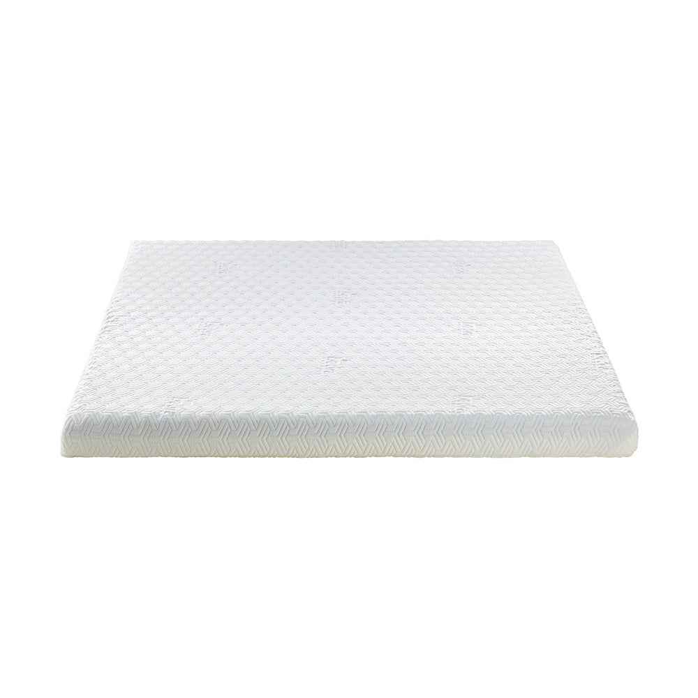 Bedra Memory Foam Mattress Topper Reversible Cool Gel 10cm Double-Mattress Toppers-PEROZ Accessories