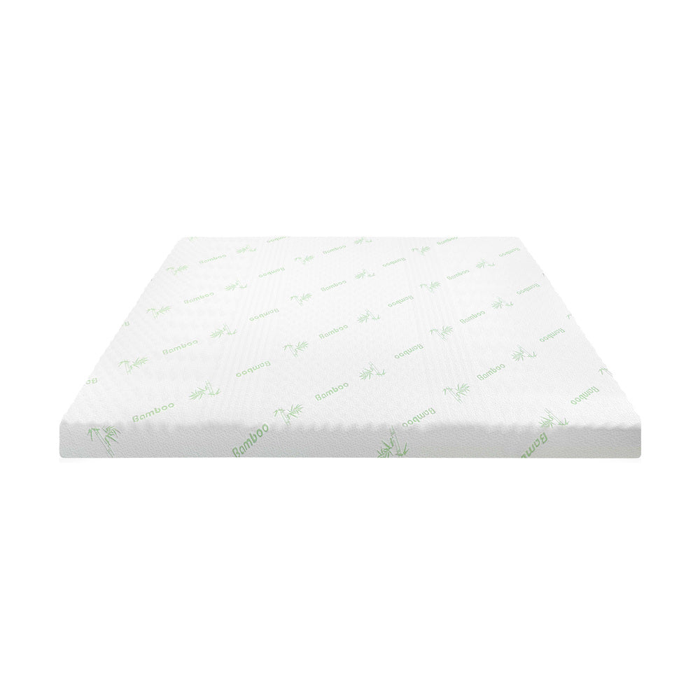 Bedra Memory Foam Mattress Topper Cool Gel Bamboo Cover 7-Zone 8CM King-Mattress Toppers-PEROZ Accessories