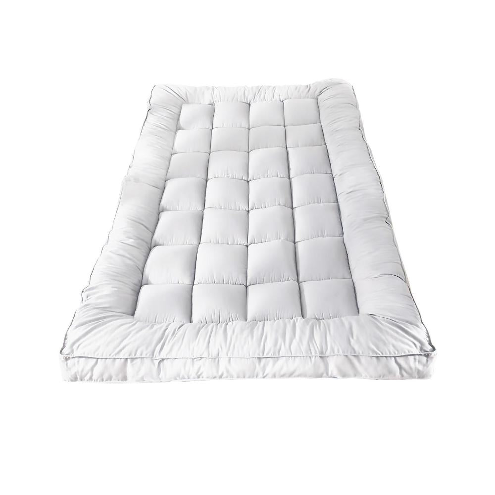 Bedra Pillowtop Mattress Topper Microfibre King Single-Mattress Toppers-PEROZ Accessories