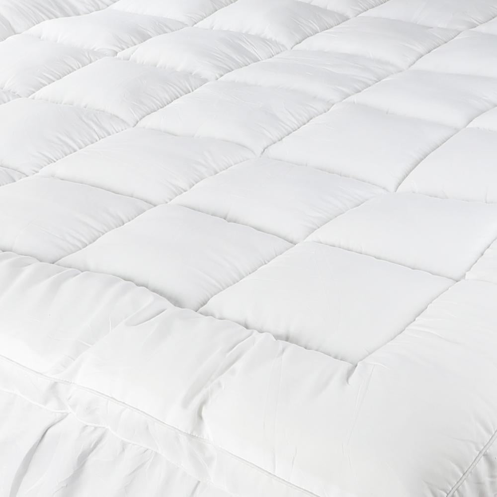 Bedra Pillowtop Mattress Topper Microfibre King Single-Mattress Toppers-PEROZ Accessories