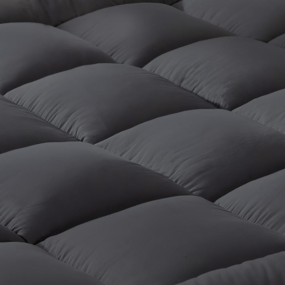 Bedra King Mattress Topper Pillow Top 1000GSM Microfiber-Pillow Top Mattress Toppers-PEROZ Accessories