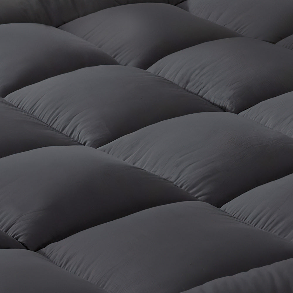 BEDRA BEDDING Single Mattress Topper Pillow Top Mattress Topper 1000GSM Microfiber Mattress Protector-Pillow Top Mattress Topper-PEROZ Accessories