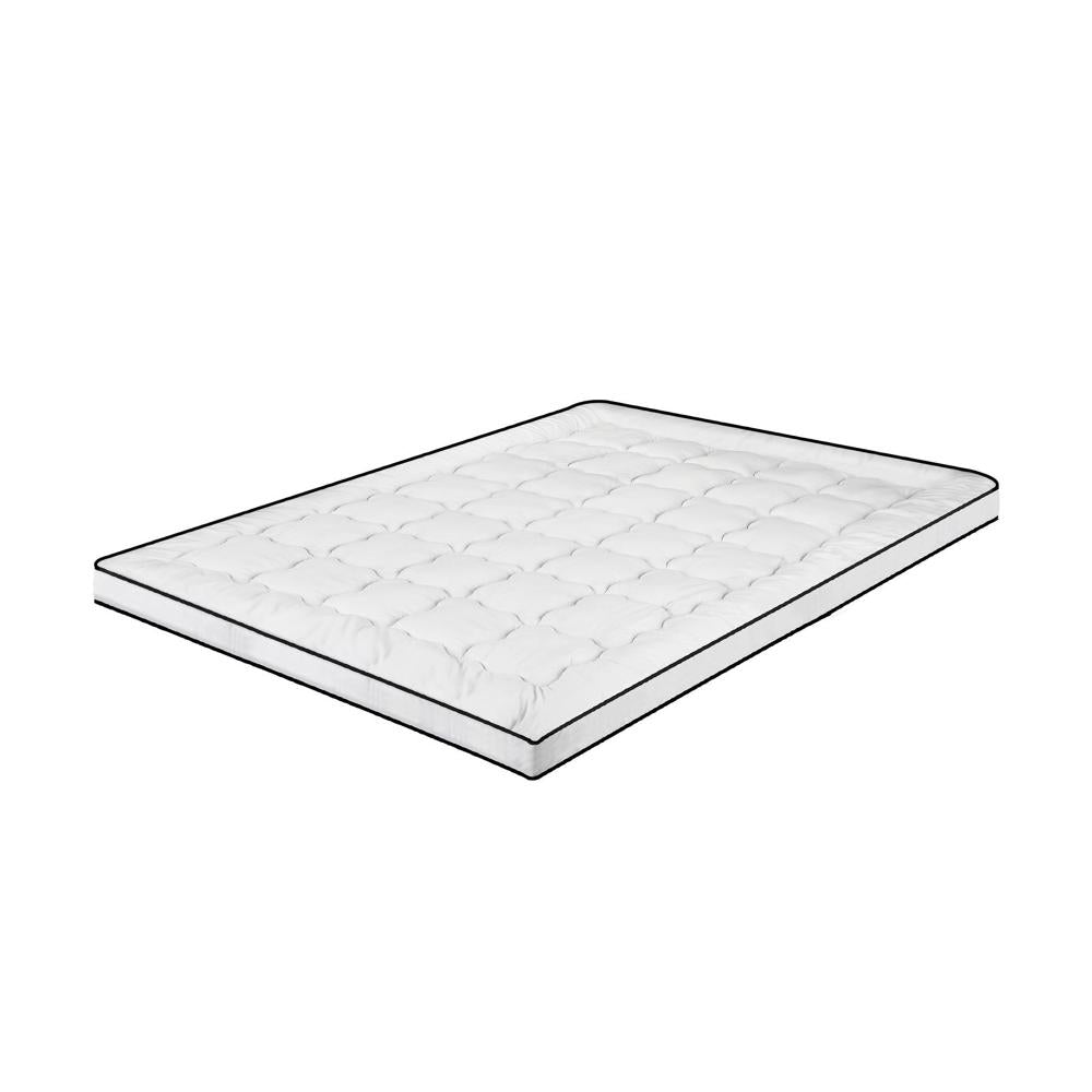 Bedra Microfibre Mattress Topper Luxury Pillowtop King-Mattress Toppers-PEROZ Accessories