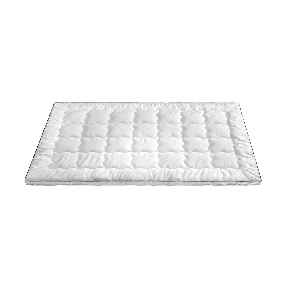 BEDRA BEDDING 4.5cm Single Mattress Topper Pillowtop Mattress Topper 700GSM Mattress Cover Mattress Protector-Pillow Top Mattress Topper-PEROZ Accessories