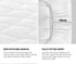 Bedra Mattress Topper Pillowtop Airflow Mesh 5cm King-Pillow Top Mattress Toppers-PEROZ Accessories