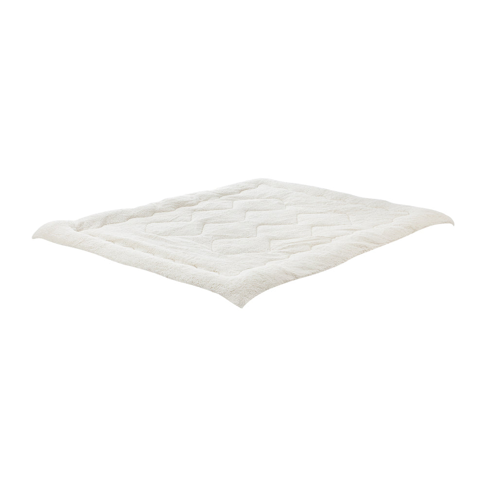 Bedra Fleece Mattress Topper Reversible Pillowtop King-Pillow Top Mattress Toppers-PEROZ Accessories