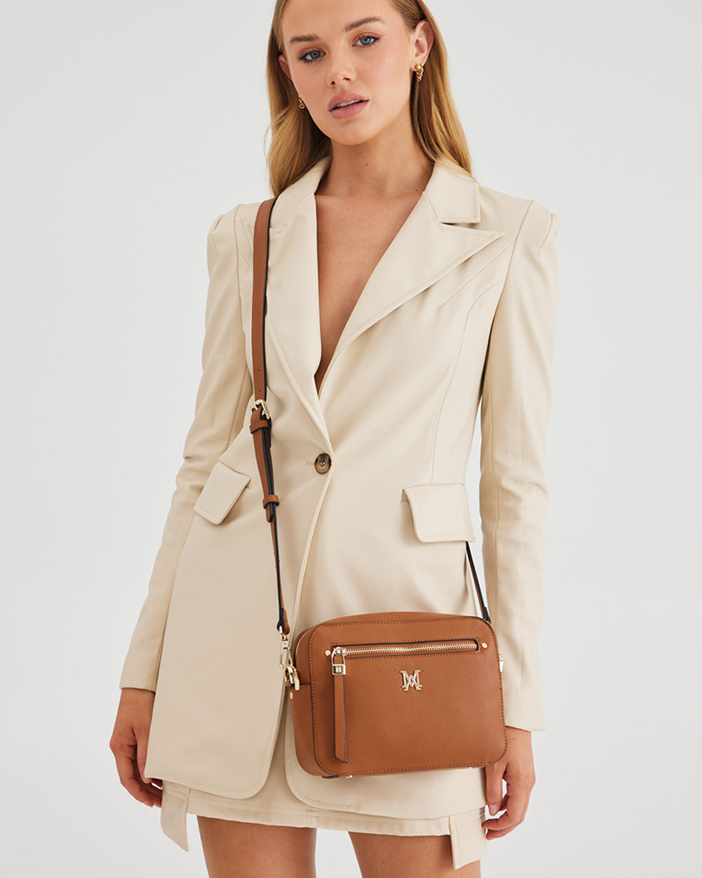 Molly Camera Crossbody Bag + Graphic Bag Strap-Handbags-PEROZ Accessories