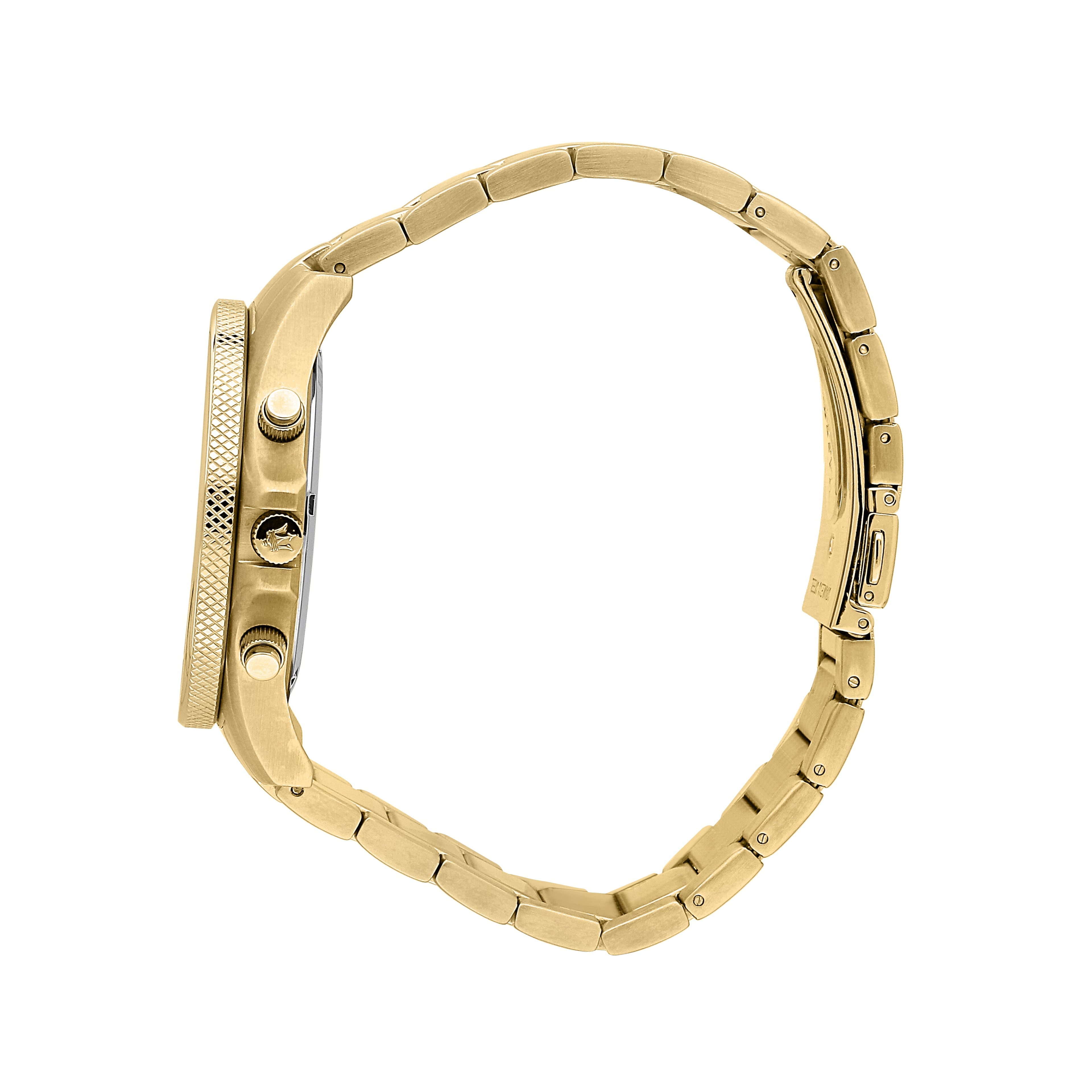 Maserati Stile Gold Dial 45mm Chronograph-PEROZ Accessories