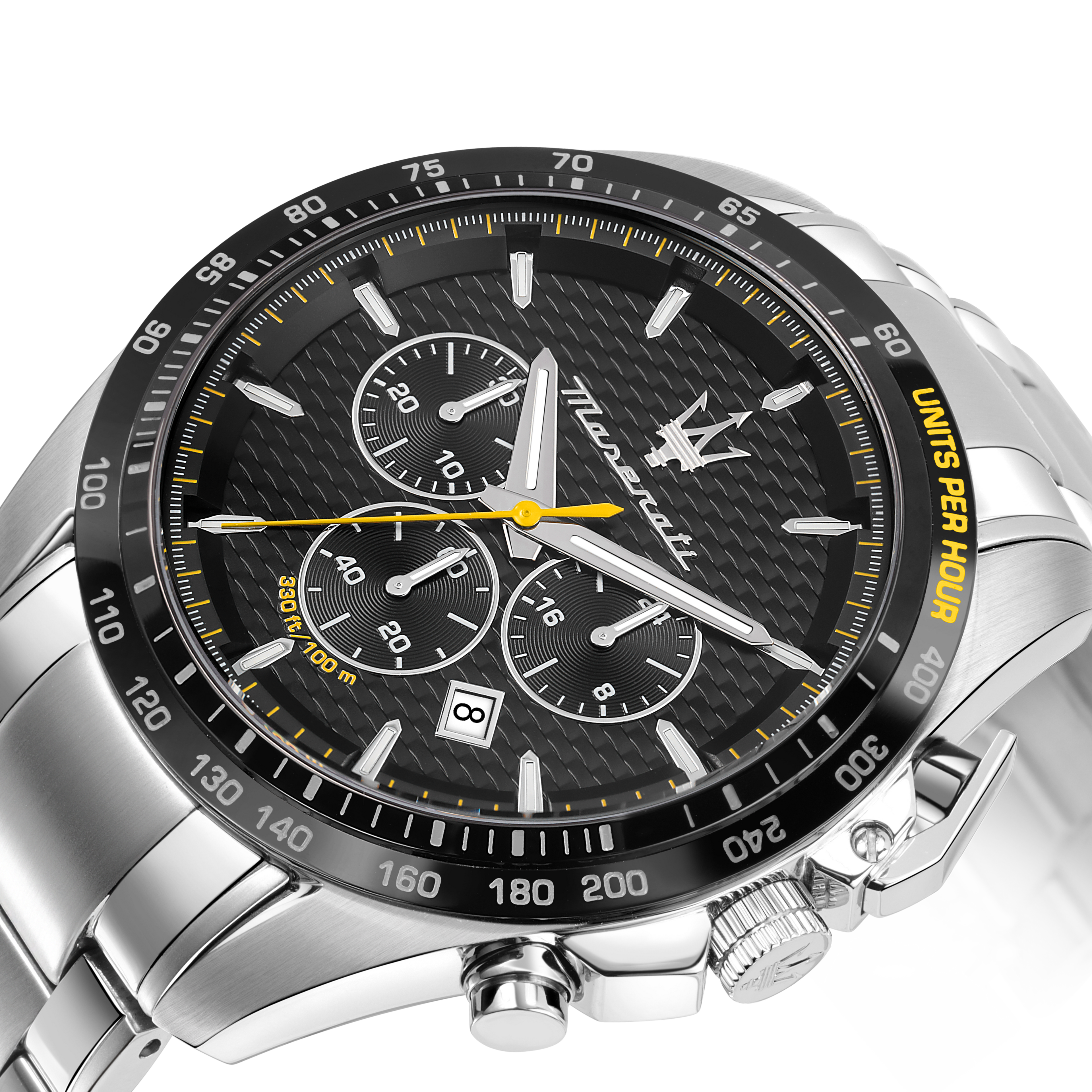 Maserati Traguardo Black Dial 45mm Chronograph-PEROZ Accessories