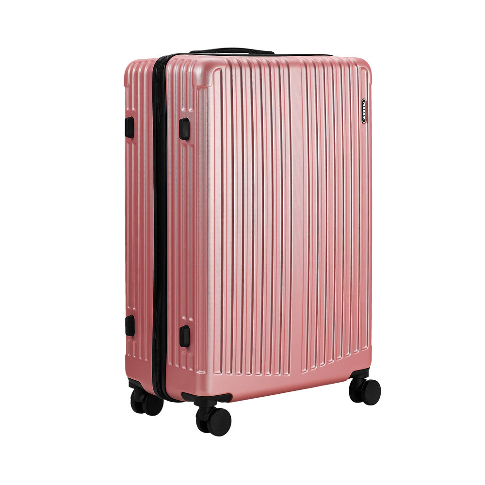Mazam 28" Luggage Suitcase Trolley Set Travel TSA Lock ABS Case Pink-Luggage Setss-PEROZ Accessories