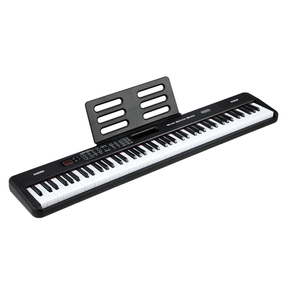 Mazam 88 Keys Electronic Piano Keyboard Portable Lighted-Electric Keyboard-PEROZ Accessories