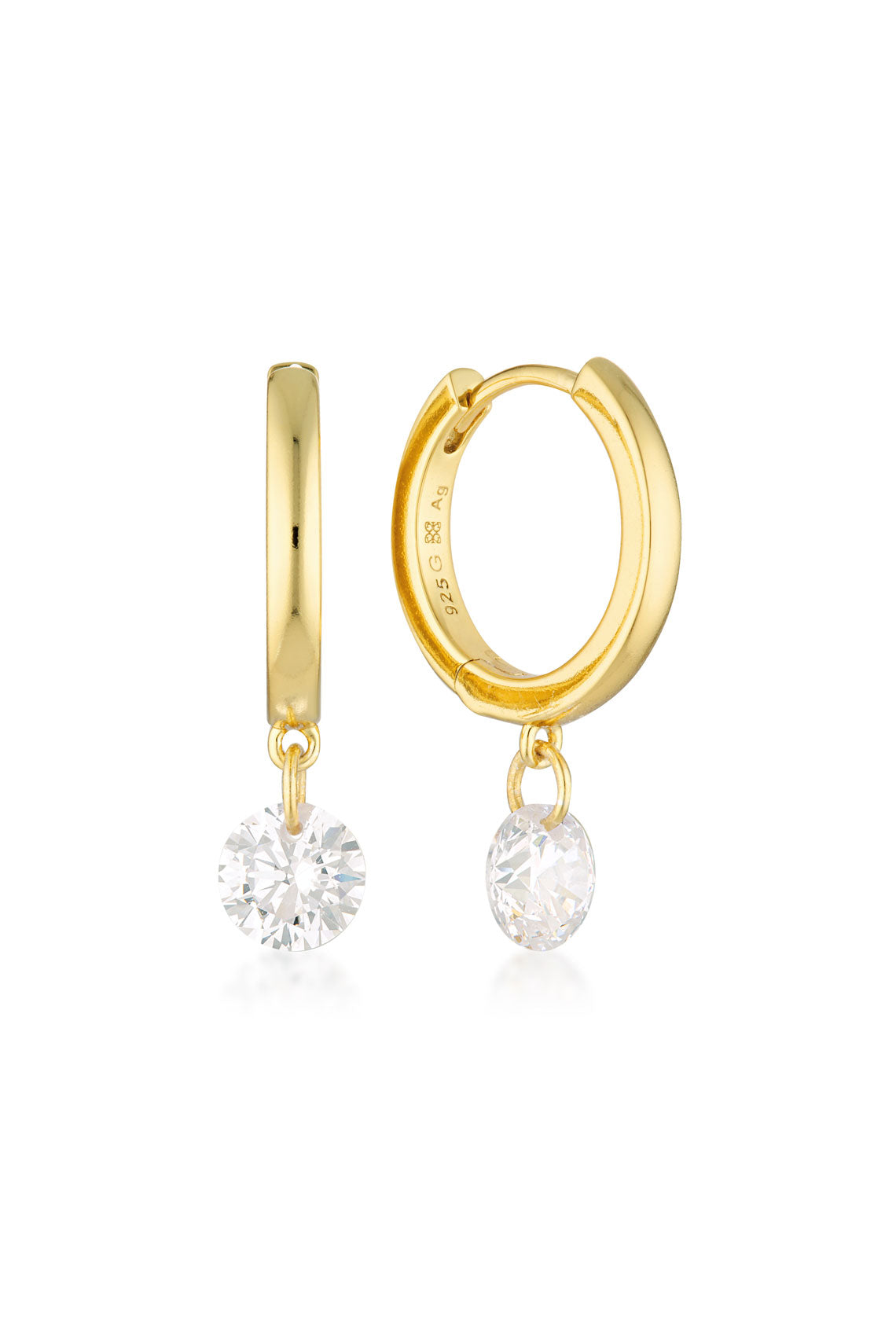 MIRAGE ALICE DROPLET EARRINGS GOLD-PEROZ Accessories