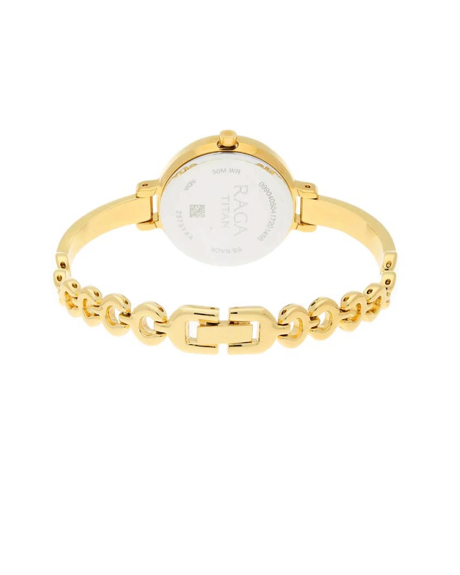 Titan Raga Viva Champagne Dial Women Watch With Metal Strap-PEROZ Accessories