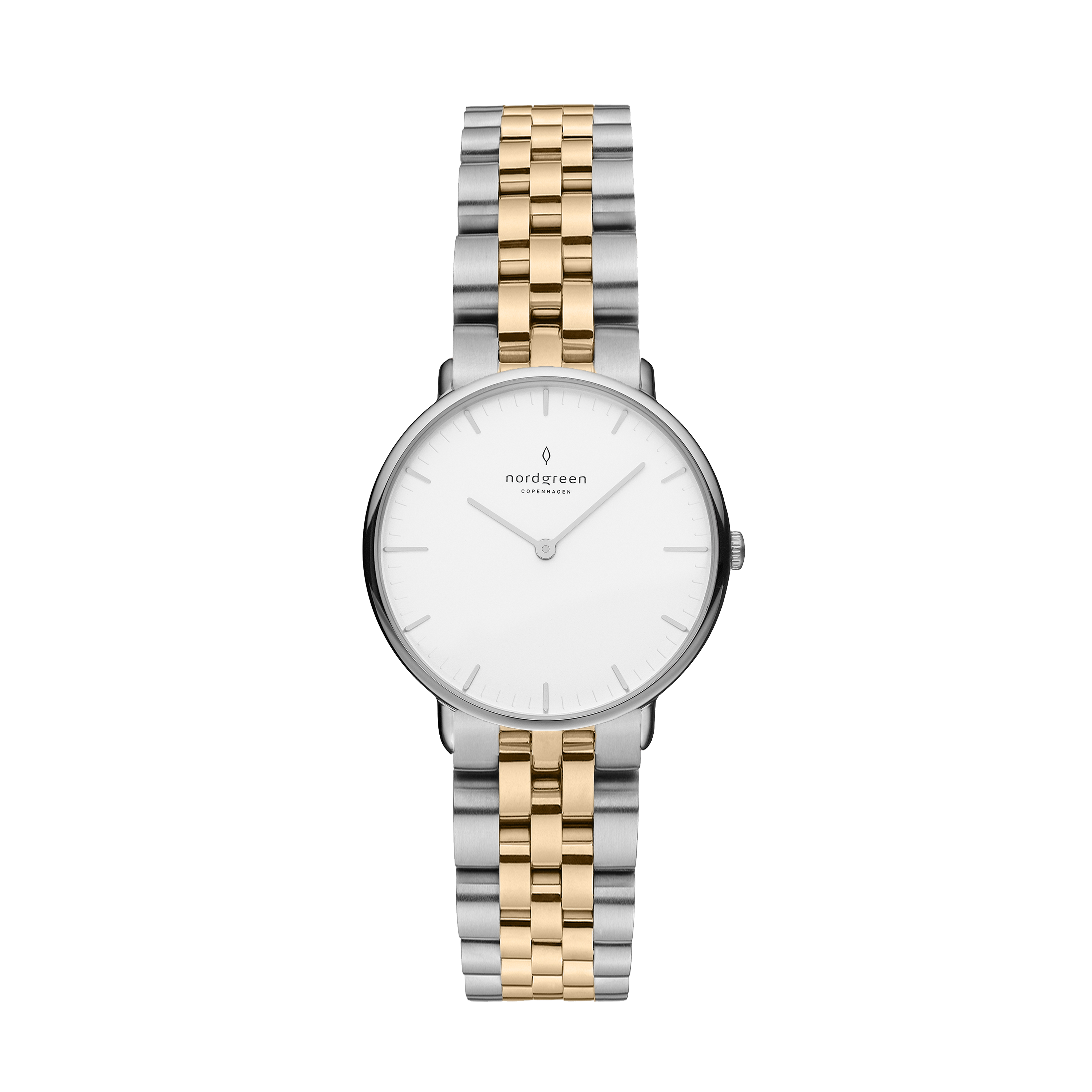 Nordgreen Native 28mm Two Tone Bracelet Watch-PEROZ Accessories