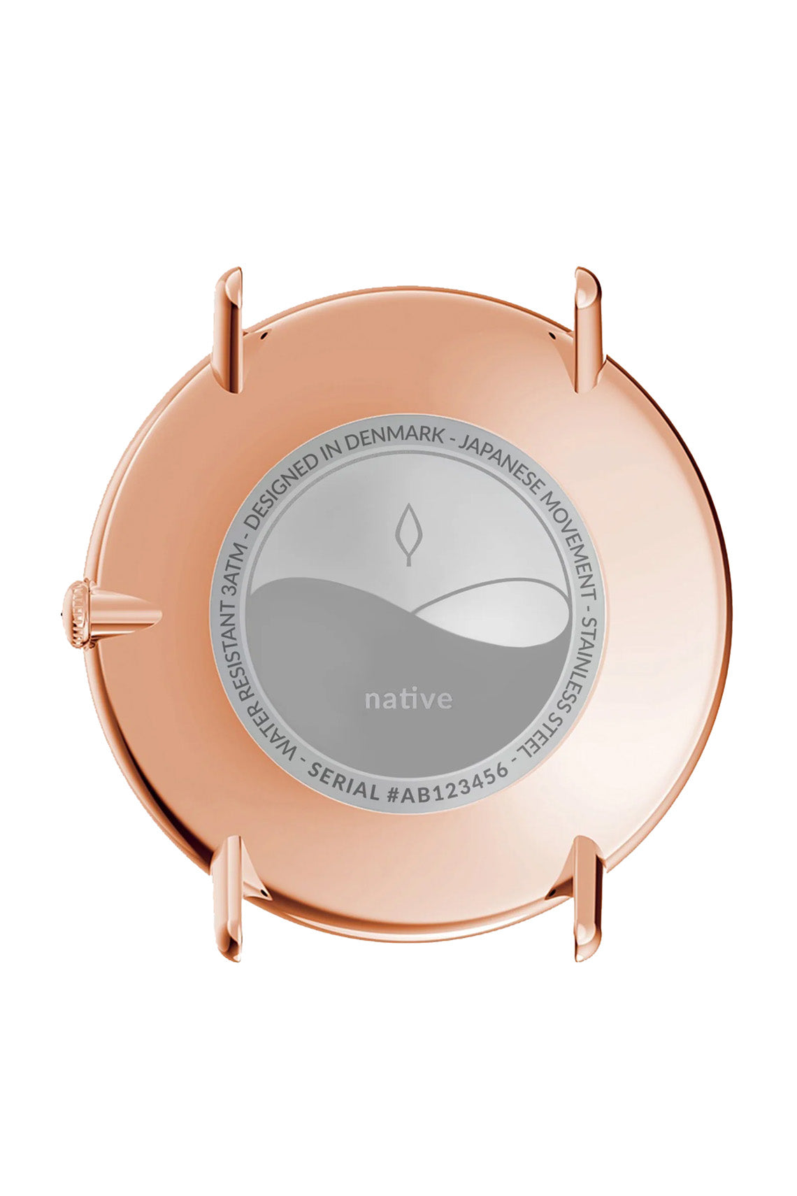 Nordgreen Native 36mm Brown Leather Strap Watch-PEROZ Accessories