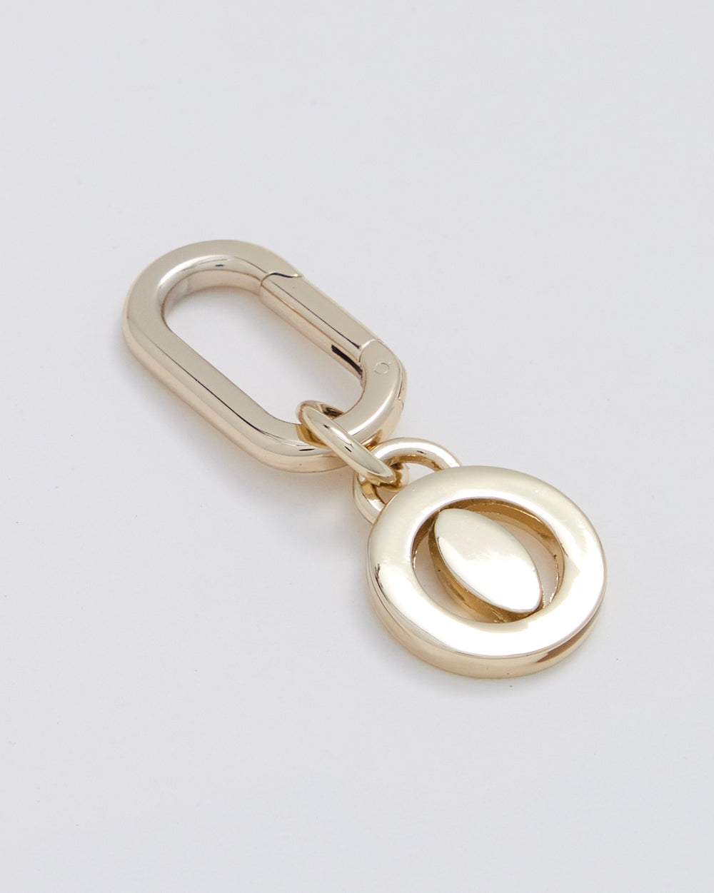 Letter O Charm With Oval Hinge Ring Clip-Accessories-PEROZ Accessories