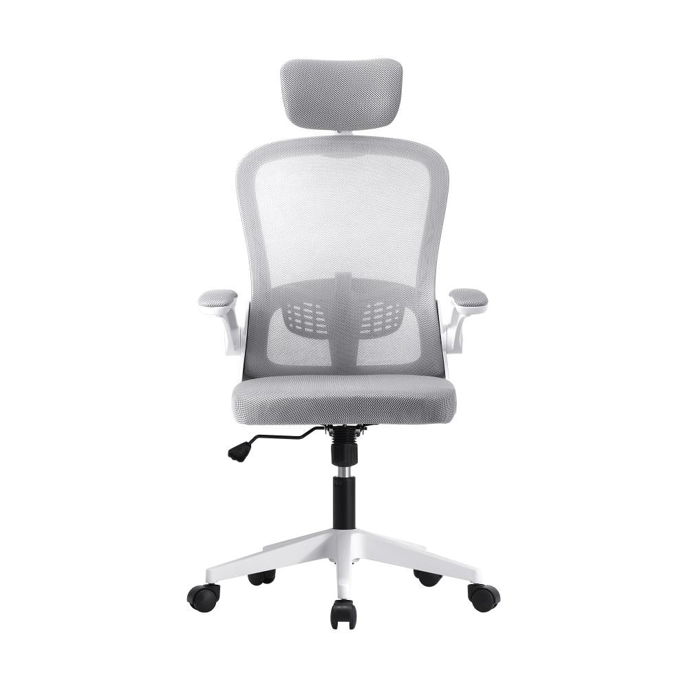 Oikiture Mesh Office Chair Executive Fabric Gaming Seat Racing Tilt Computer-Office Chairs-PEROZ Accessories