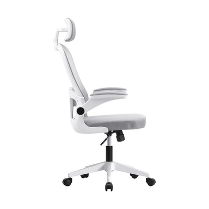 Oikiture Mesh Office Chair Executive Fabric Gaming Seat Racing Tilt Computer-Office Chairs-PEROZ Accessories