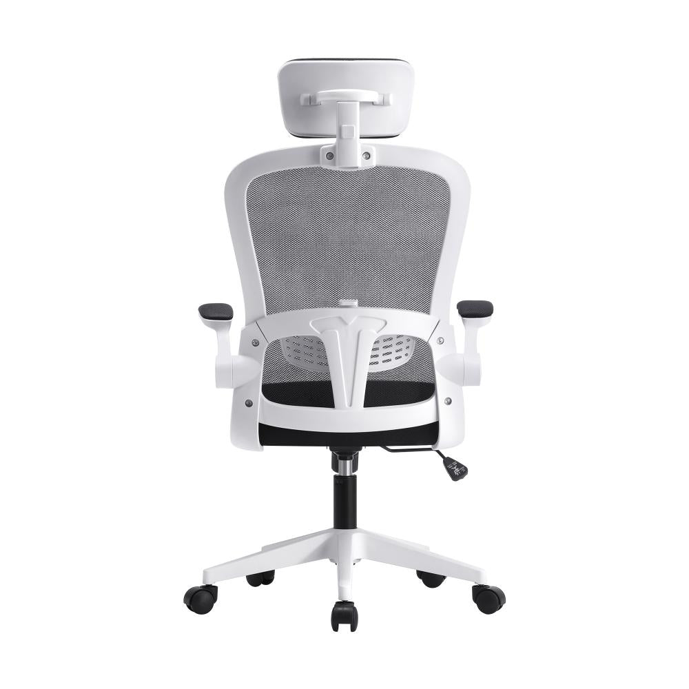 Oikiture Mesh Office Chair Executive Fabric Gaming Seat Racing Tilt Computer WHBK-Office Chairs-PEROZ Accessories
